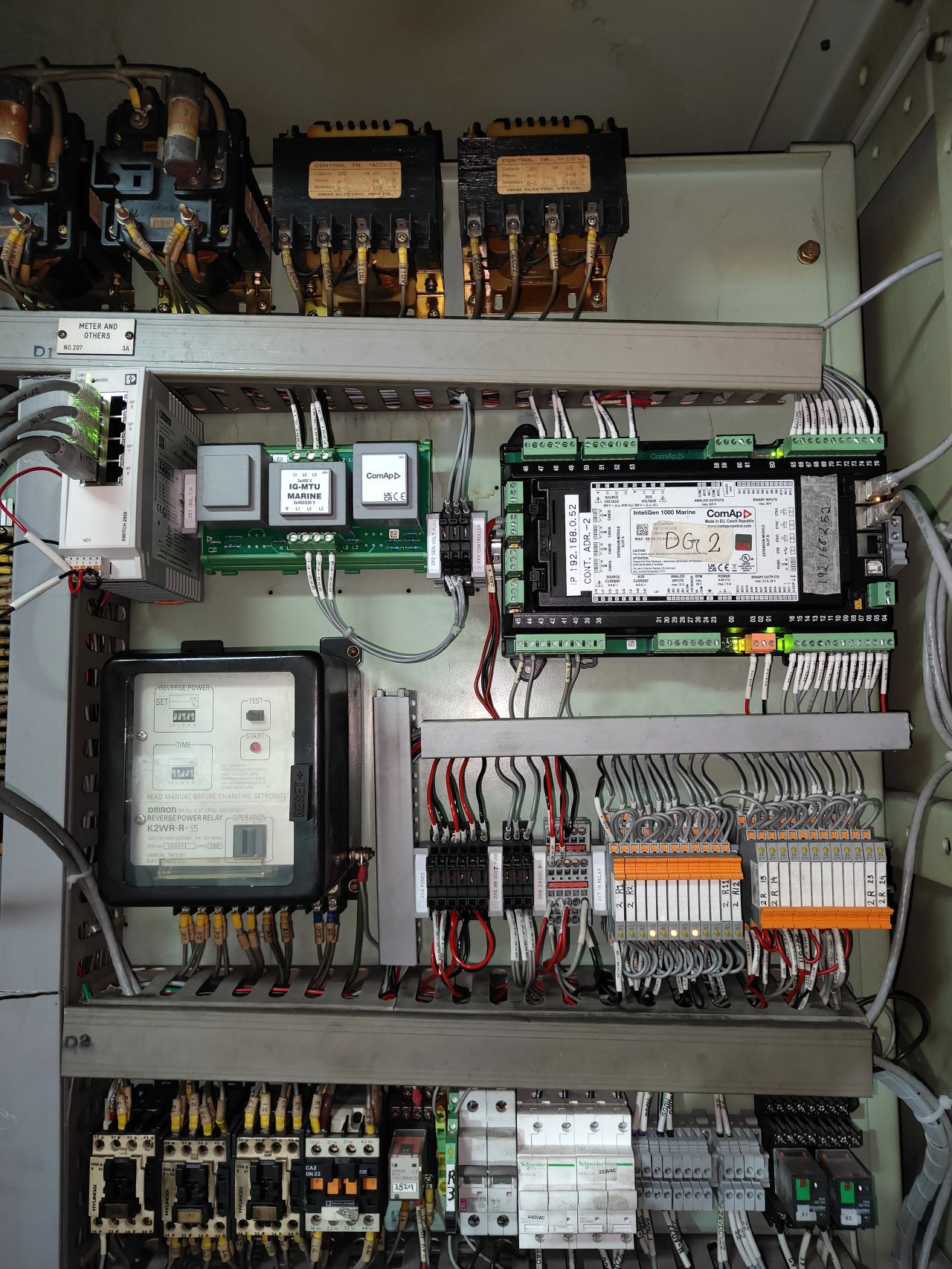 Sincronismo de grupos electrógenos en minería - foto 2