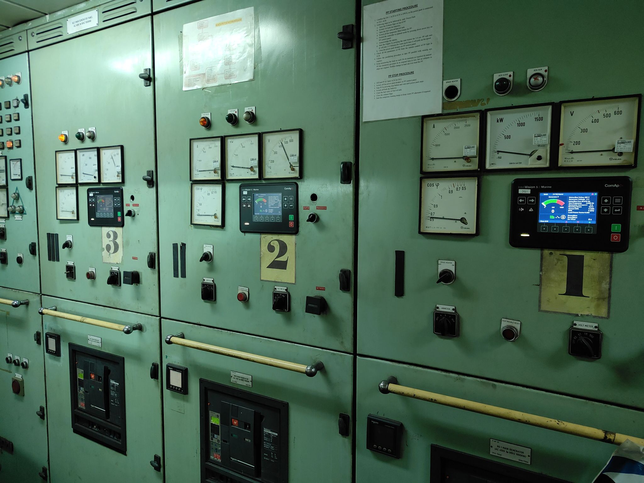 Sincronismo de grupos electrógenos en minería - foto 1