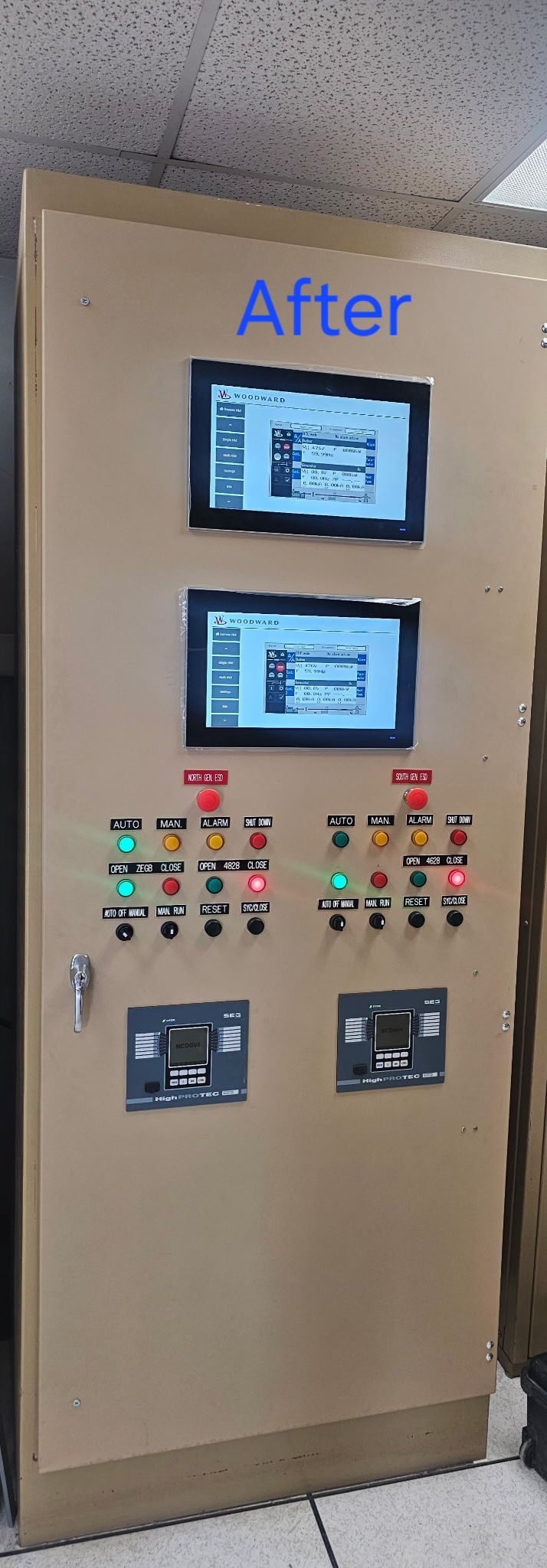 Sincronismo de grupos electrógenos en minería - foto 3