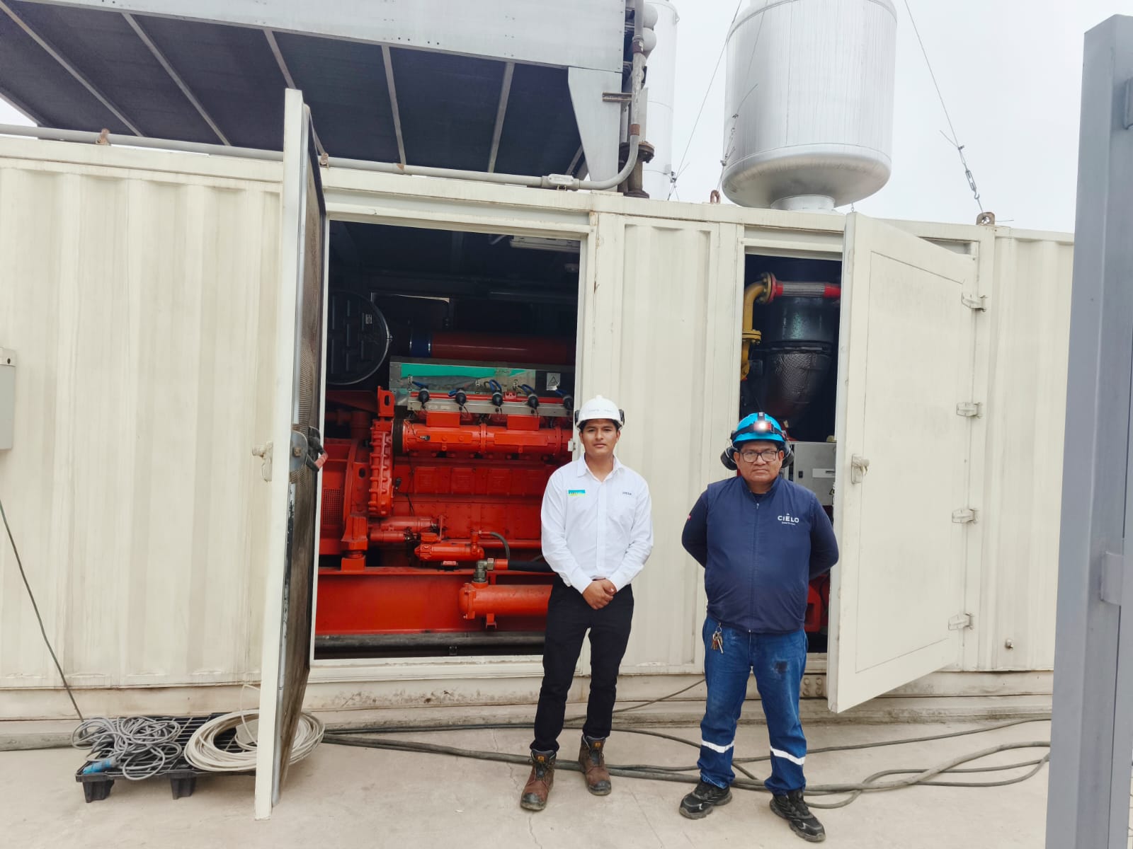 Sincronismo de grupos electrógenos en minería - foto 2