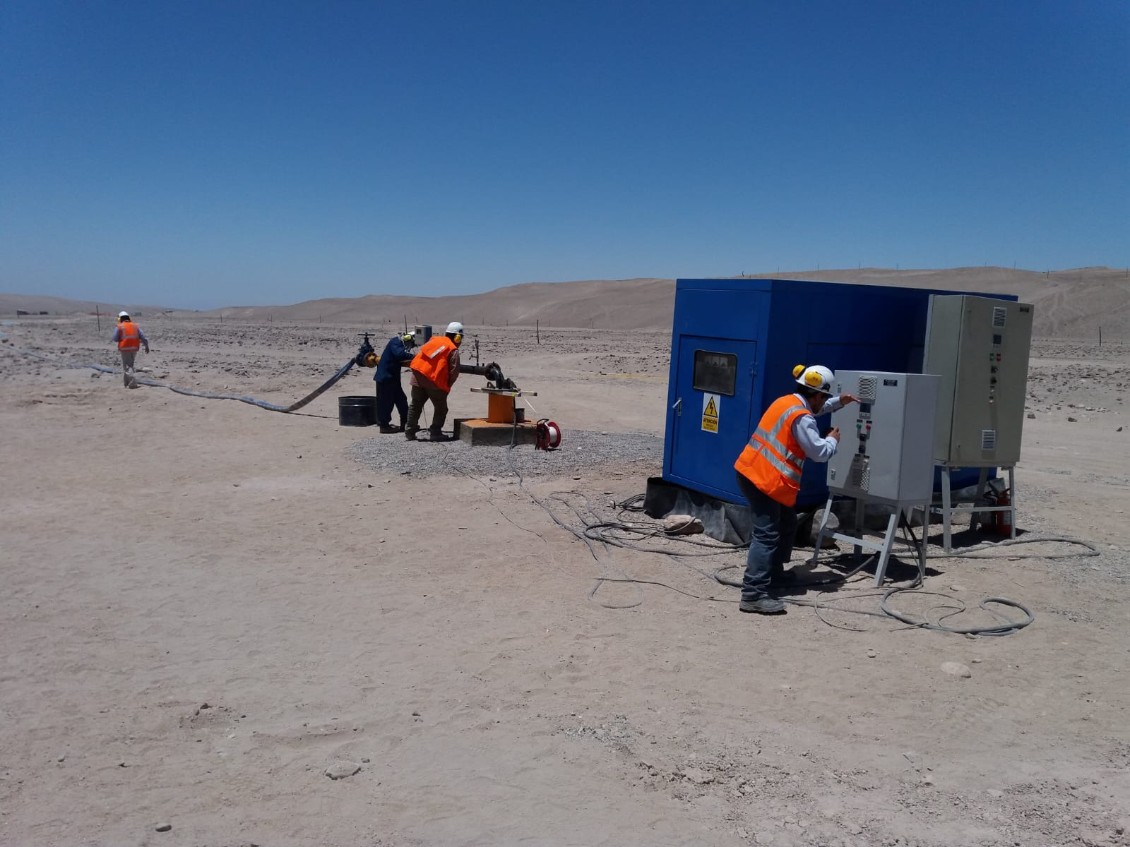 Sincronismo de grupos electrógenos en minería - foto 2