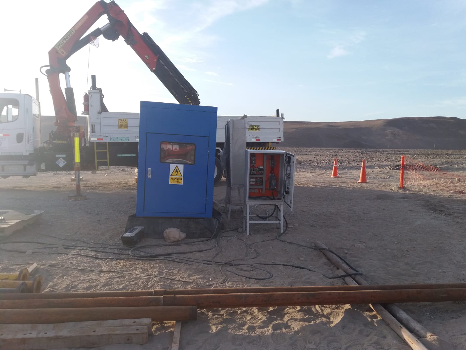 Sincronismo de grupos electrógenos en minería - foto 2